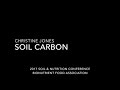 Thumbnail for Christine Jones -- Soil Carbon: From microbes to mitigation