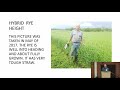 Thumbnail for Tom Frantzen OGRAIN 2020 - Ecological management for tough weeds: Ragweed