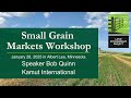 Thumbnail for Bob Quinn, Kamut International | 2025 Small Grain Markets Workshop