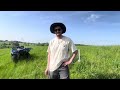 Thumbnail for Greg Judy and Patrick are swimming in grass at bull farm.